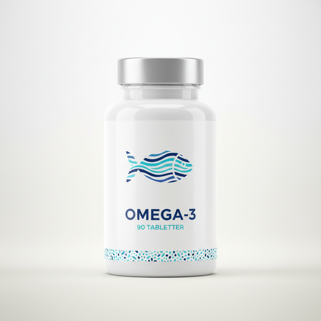 Omega-3 Fiskolja – 120 kapslar