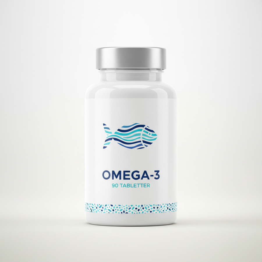 Omega-3 Fiskolja – 120 kapslar
